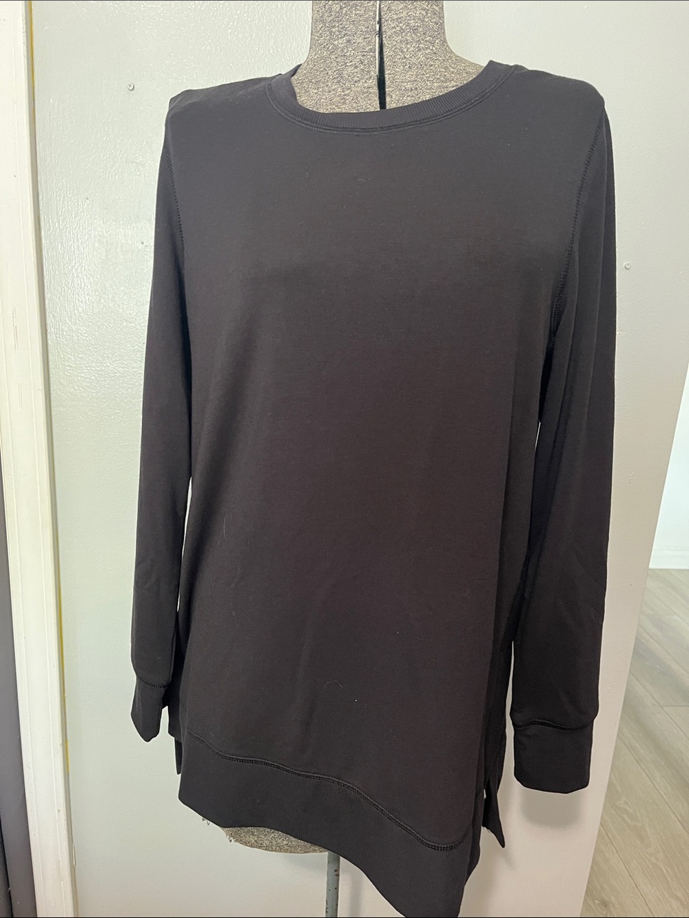 tek gear Black Long Sleeve Tunic Top